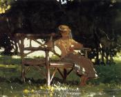 温斯洛荷默 - Woman on a Bench